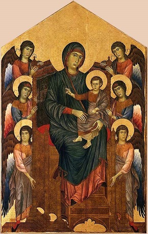 Cenni di pepo dit cimabue la vierge et l 1