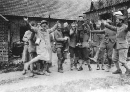 Joie armistice 1918